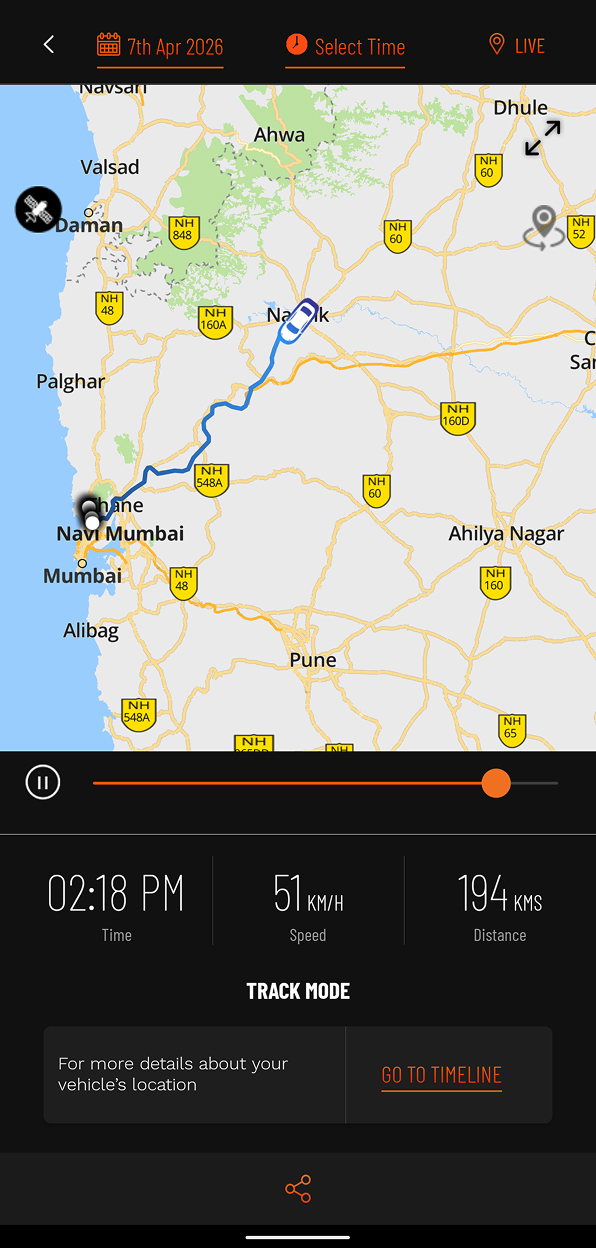 Route replay